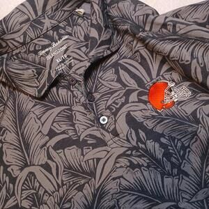 Tommy Bahama Islandzone Polo Cleveland Browns Mens XL